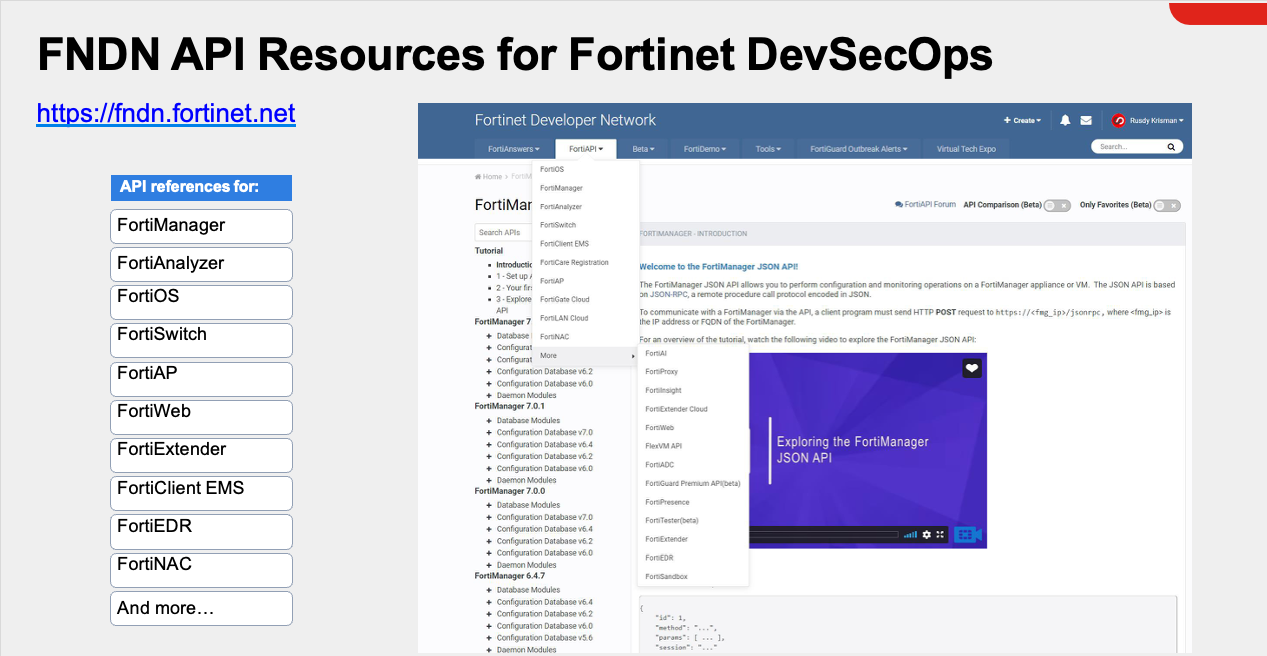 Access FNDN API Docs