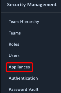 Appliances Pre-7.6.0
