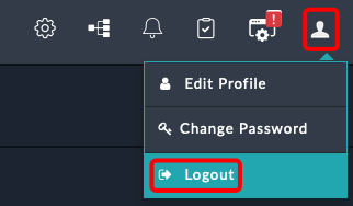 Logout FortiSOAR